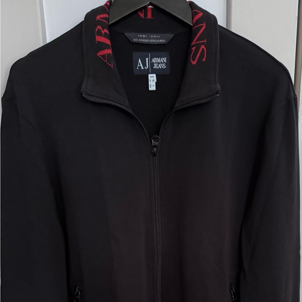 Armani Jeans Men's Black Lightweight Jacket, Never Been Used! Large